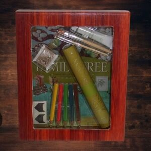 ~NEW~ THE ART OF THE FAMILY TREE GENEALOGY KIT BY: JENN MANSON